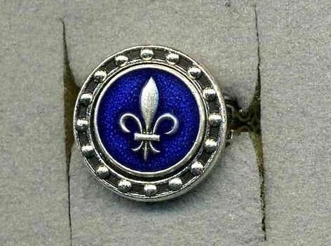 Chevaliere fleur de lys homme online