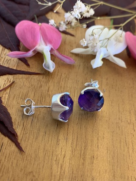 Boucle d'Oreilles  Amethyste #1