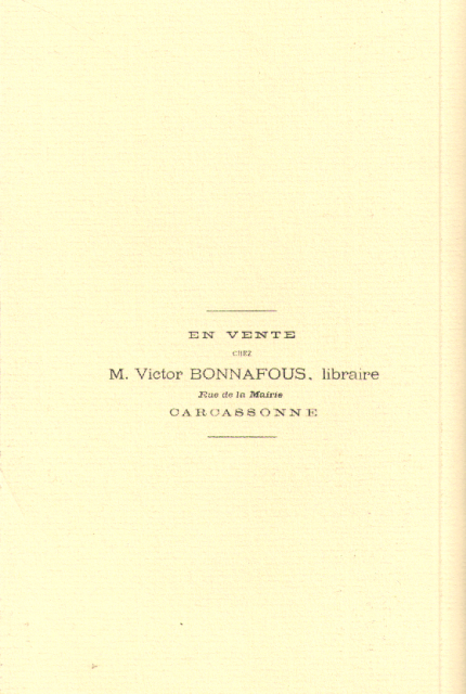 La Vraie Langue Celtique et le Cromleck de Rennes-les-Bains (H Boudet) #1