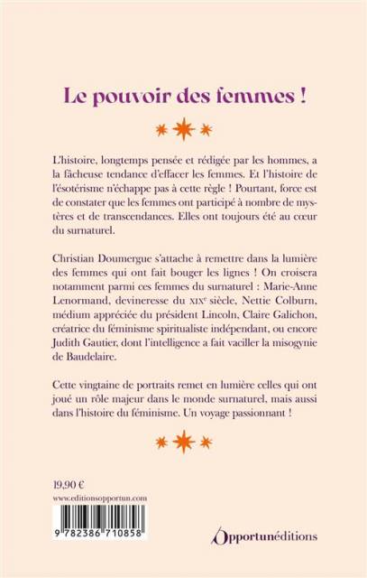 Femmes du Surnaturel Portraits d'aventuri�res au-del� du r�el et du visible  -  Christian Doumergue #1