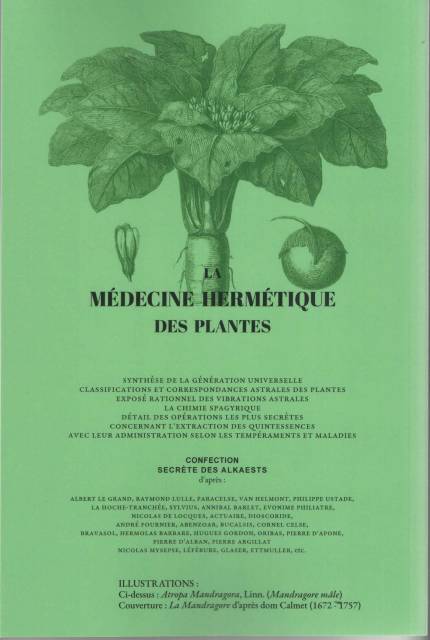 La M�decine Herm�tique des Plantes - Jean MAVERIC #1